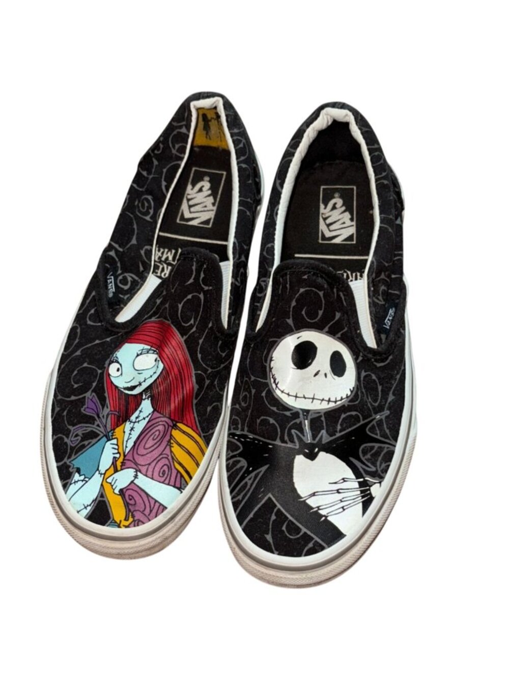Vans Nightmare Before Christmas Classic Slip On Sneakers-8W/6.5M-GUC